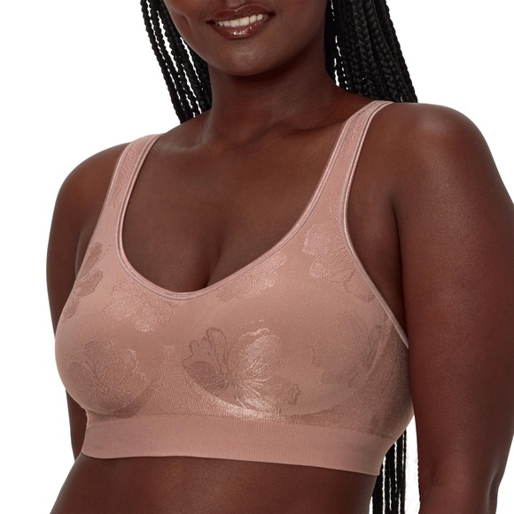 Bali Comfort Revolution Wireless Bra Women’s Size 2XL Mauve DF3488 NWT - Picture 1 of 7